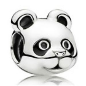 925 Sterling Silver Panda European Charm